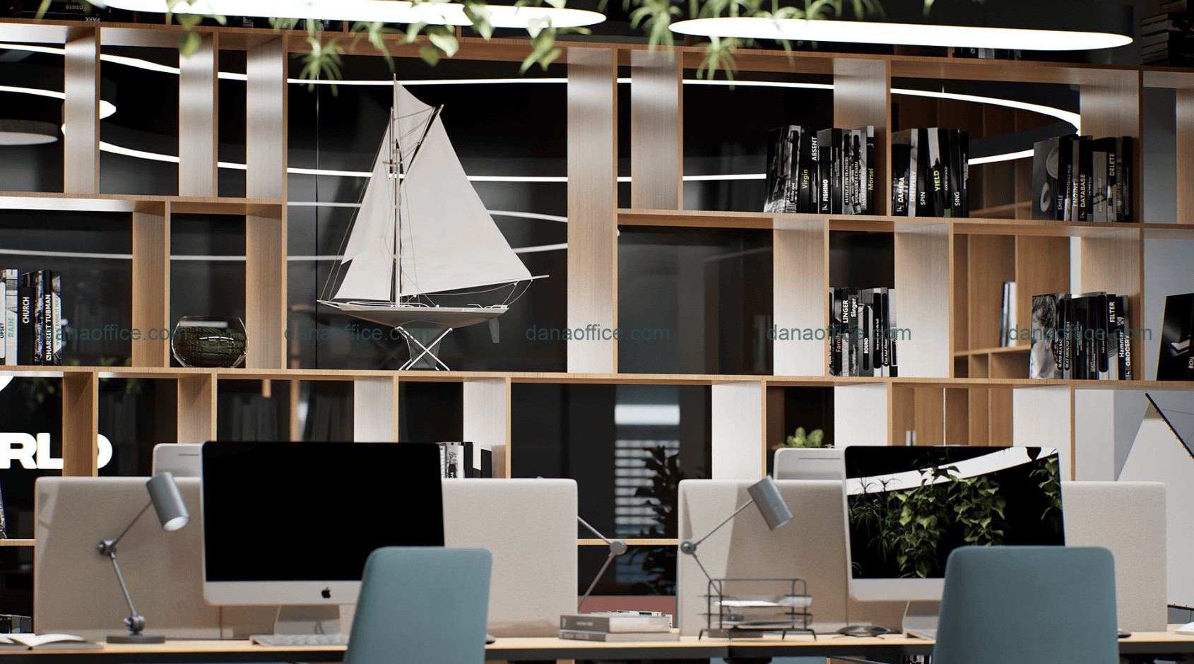 Thiết kế nội thất văn phòng tiện nghi