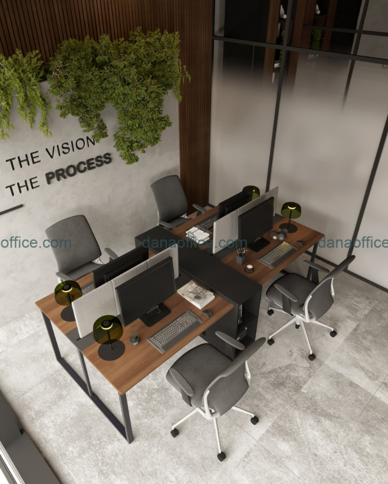 Cây xanh giúp tạo điểm nhấn cho văn phòng