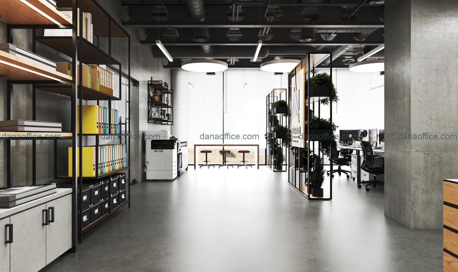 Đưa thiên nhiên vào trong thiết kế văn phòng 1000m2