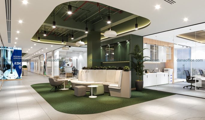 Thiết kế văn phòng 600m2 tại Đà Nẵng