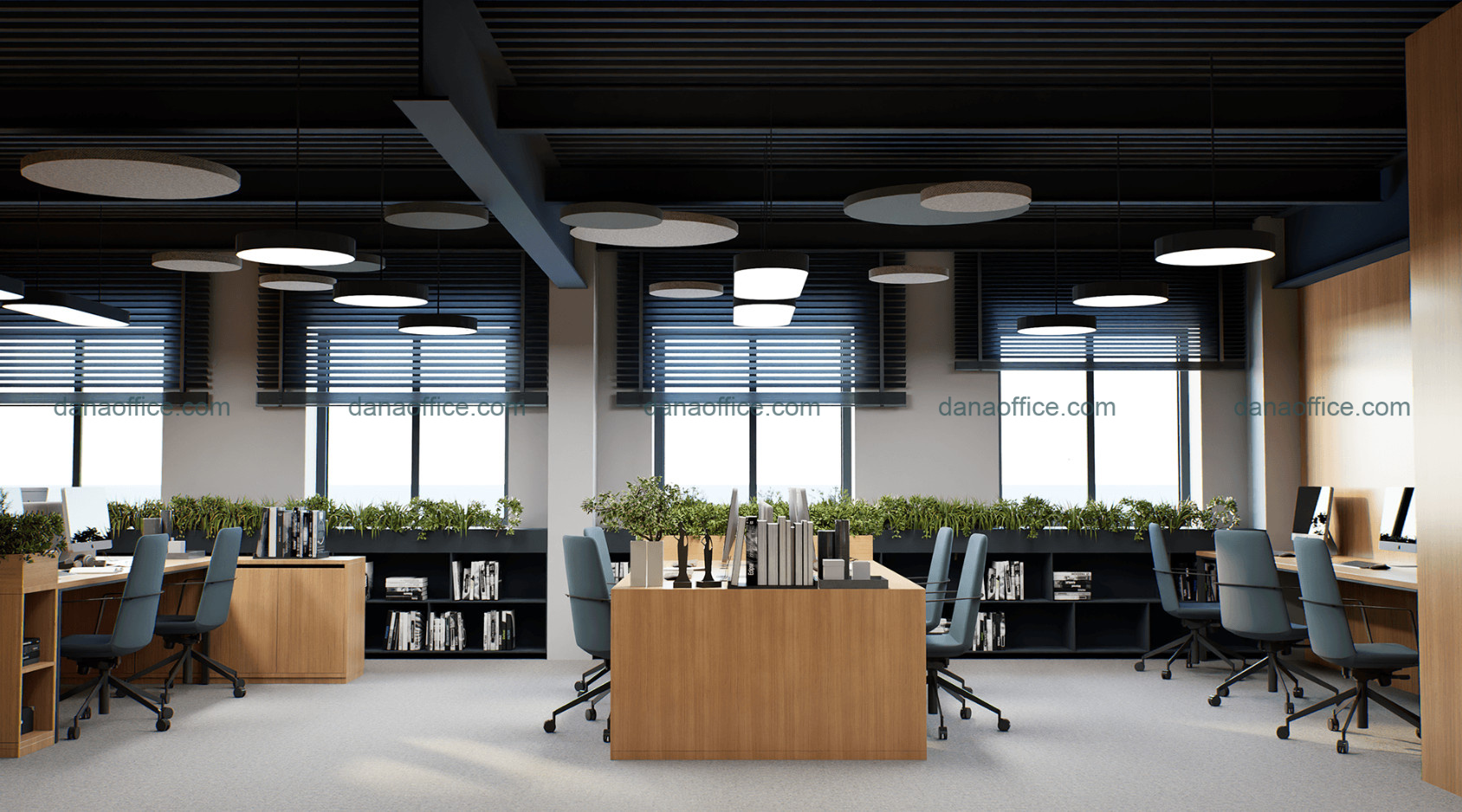 Thiết kế cửa sổ lớn để tận dụng ánh sáng tự nhiên