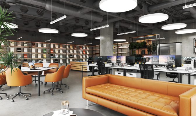 Thiết kế văn phòng 1000m2 tại Đà Nẵng