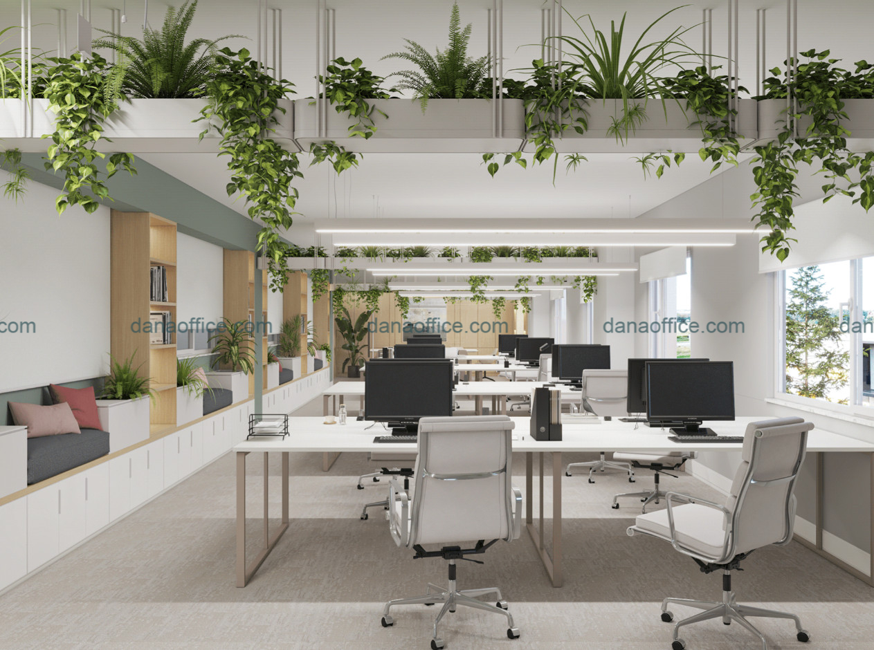 Xu hướng thiết kế văn phòng "xanh"