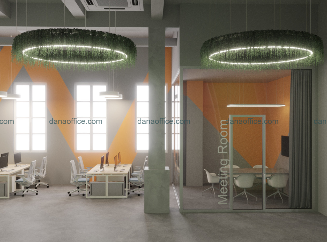 Sáng tạo trong thiết kế văn phòng 35m2