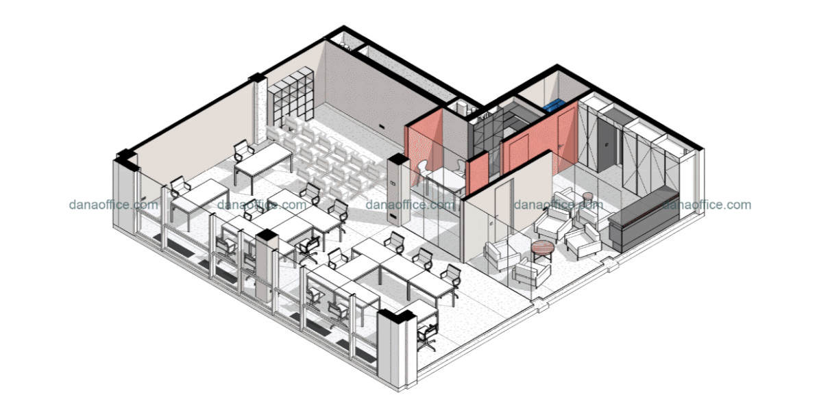 Mặt bằng bố trí không gian văn phòng 20m2