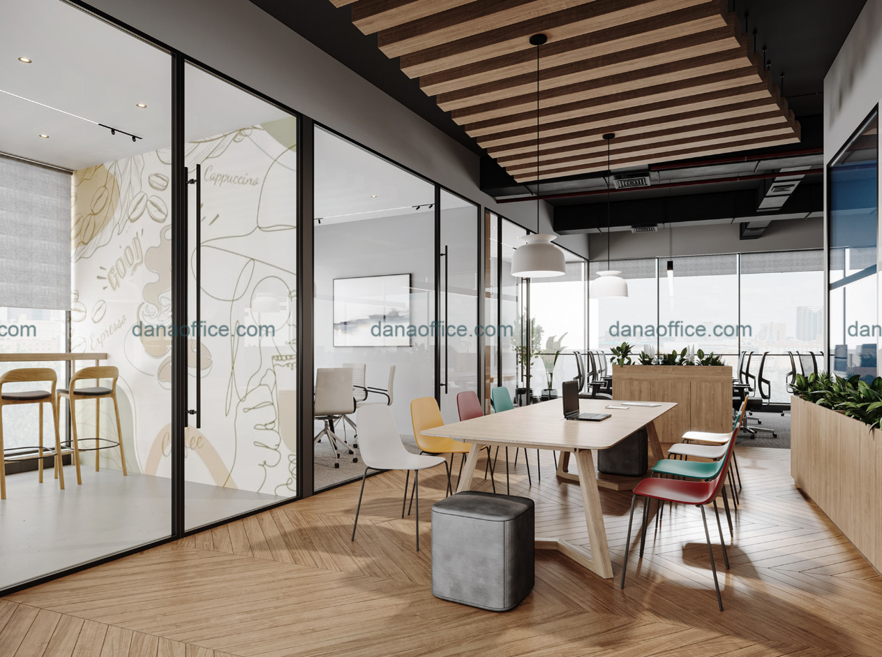 Thiết kế văn phòng 200m2 tại Đà Nẵng