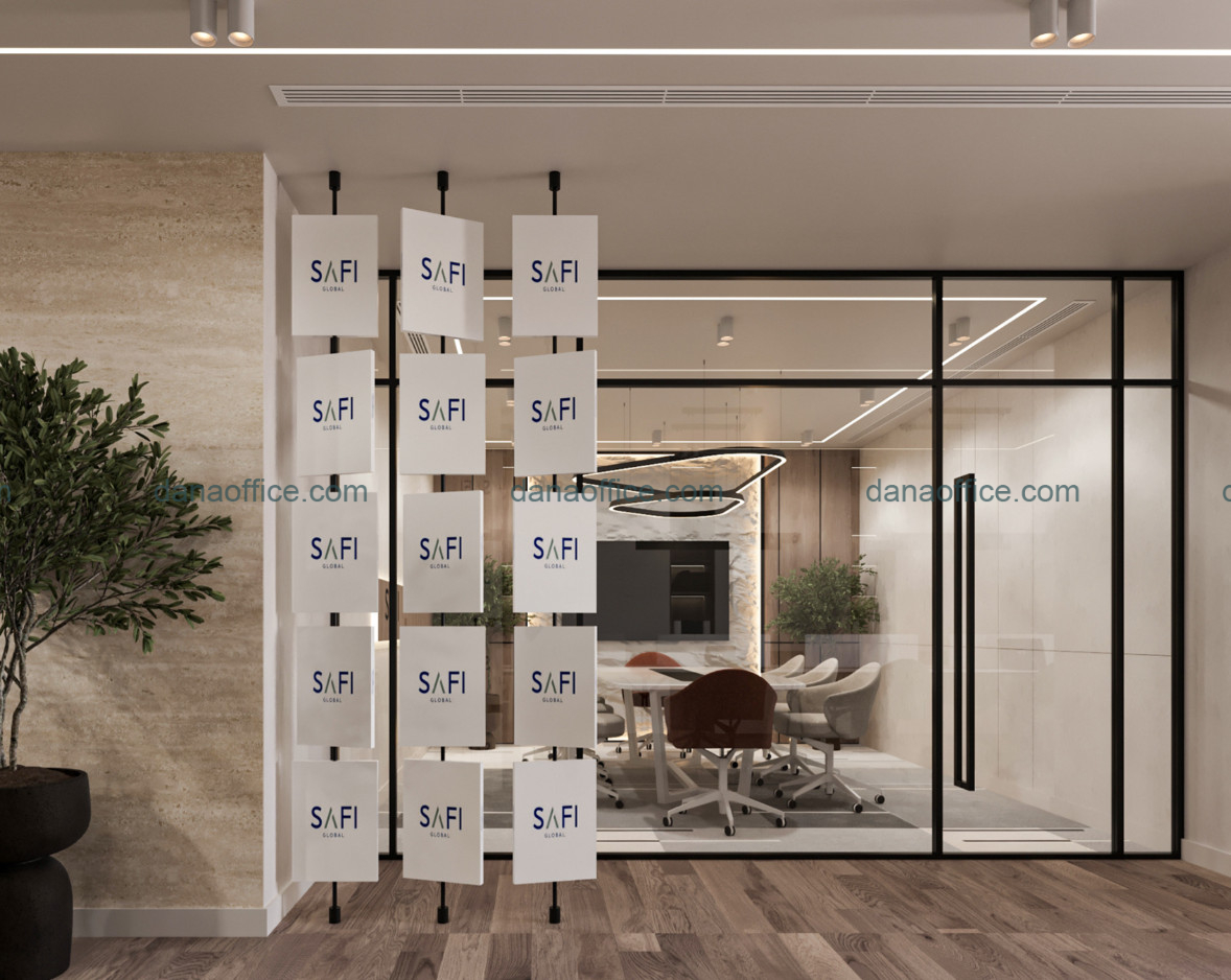 Thiết kế văn phòng 60m2 sáng tạo