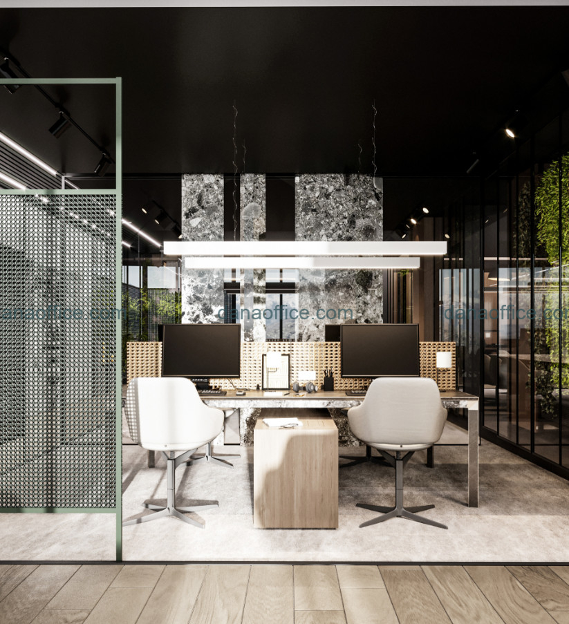 Thiết kế văn phòng 90m2 ấn tượng