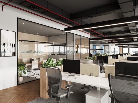 Thiết kế văn phòng 200m2 tại Đà Nẵng