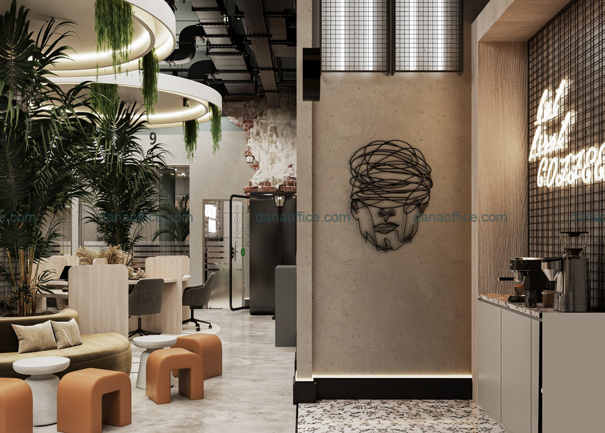 Tạo điểm nhấn trang trí cho thiết kế văn phòng