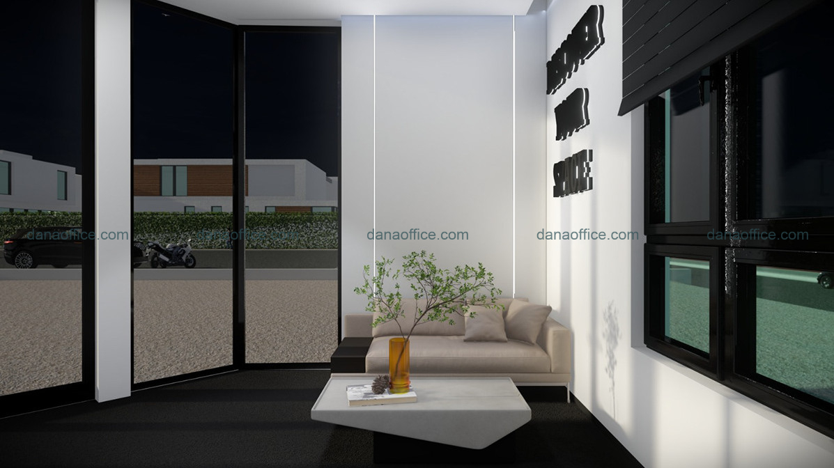 Thiết kế nội thất tối giản phù hợp với văn phòng 15m2