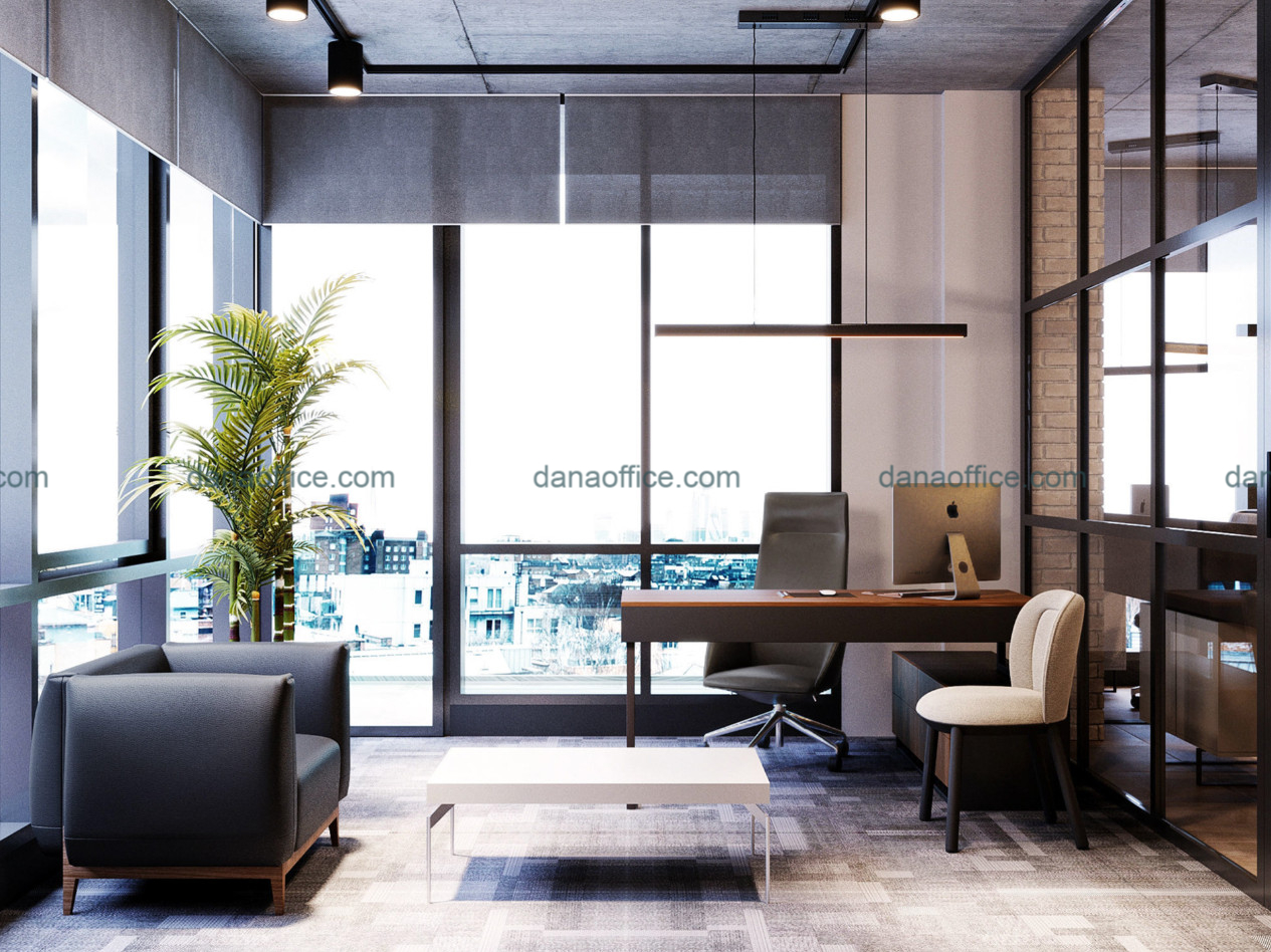 Tầng trên có thể thiết kế phòng làm việc riêng cho lãnh đạo