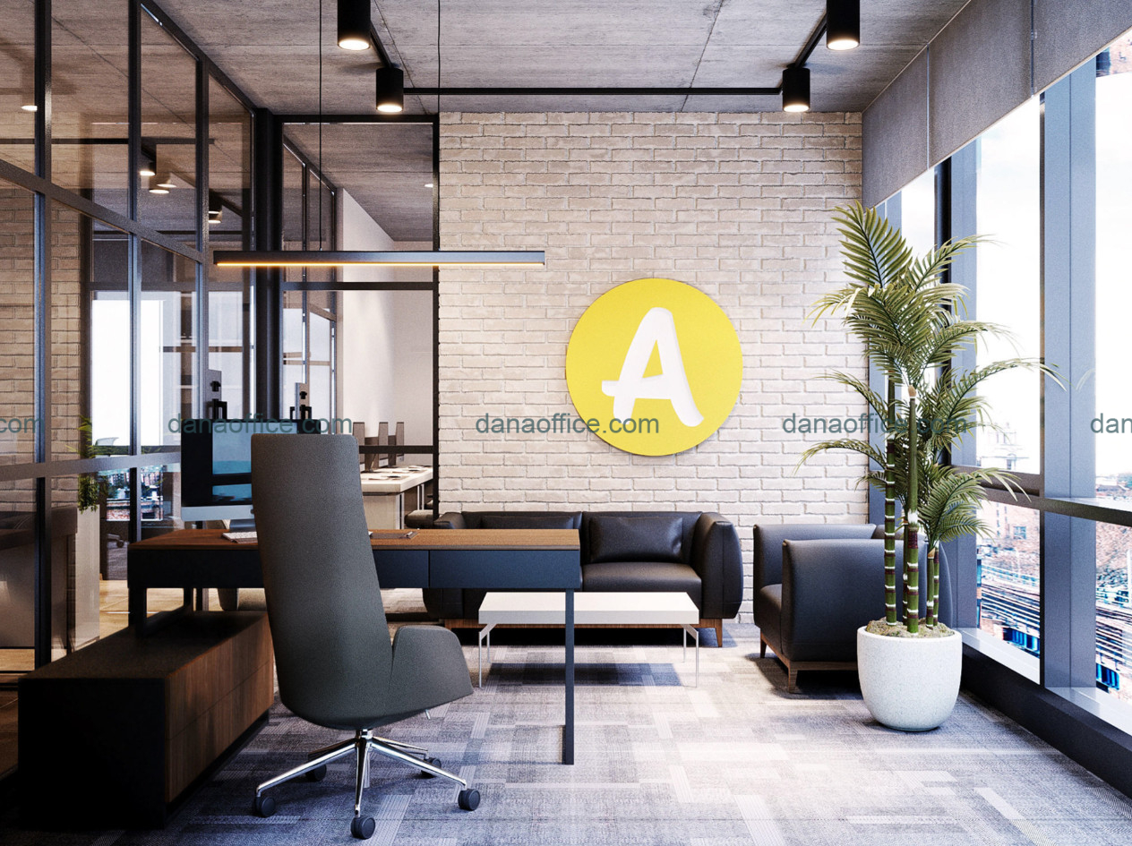 Thiết kế văn phòng 2 tầng đẳng cấp