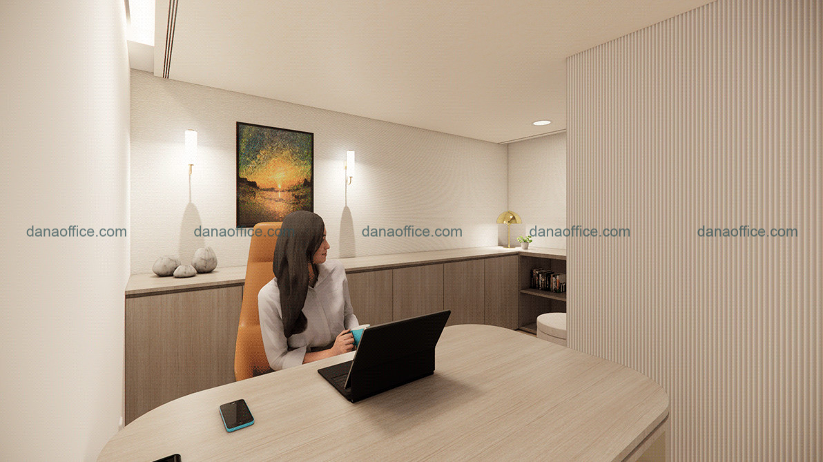 Thiết kế văn phòng 3 tầng ấn tượng