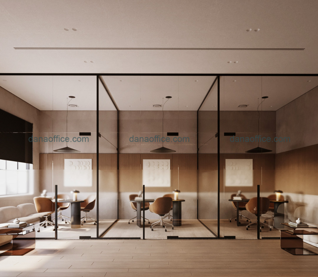 Thiết kế văn phòng 50m2 nhỏ gọn nhưng tinh tế