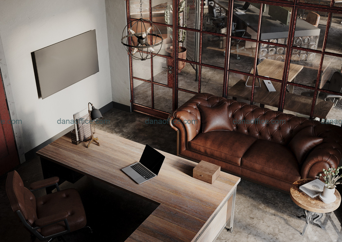 Thiết kế phòng làm việc theo phong cách cổ điển