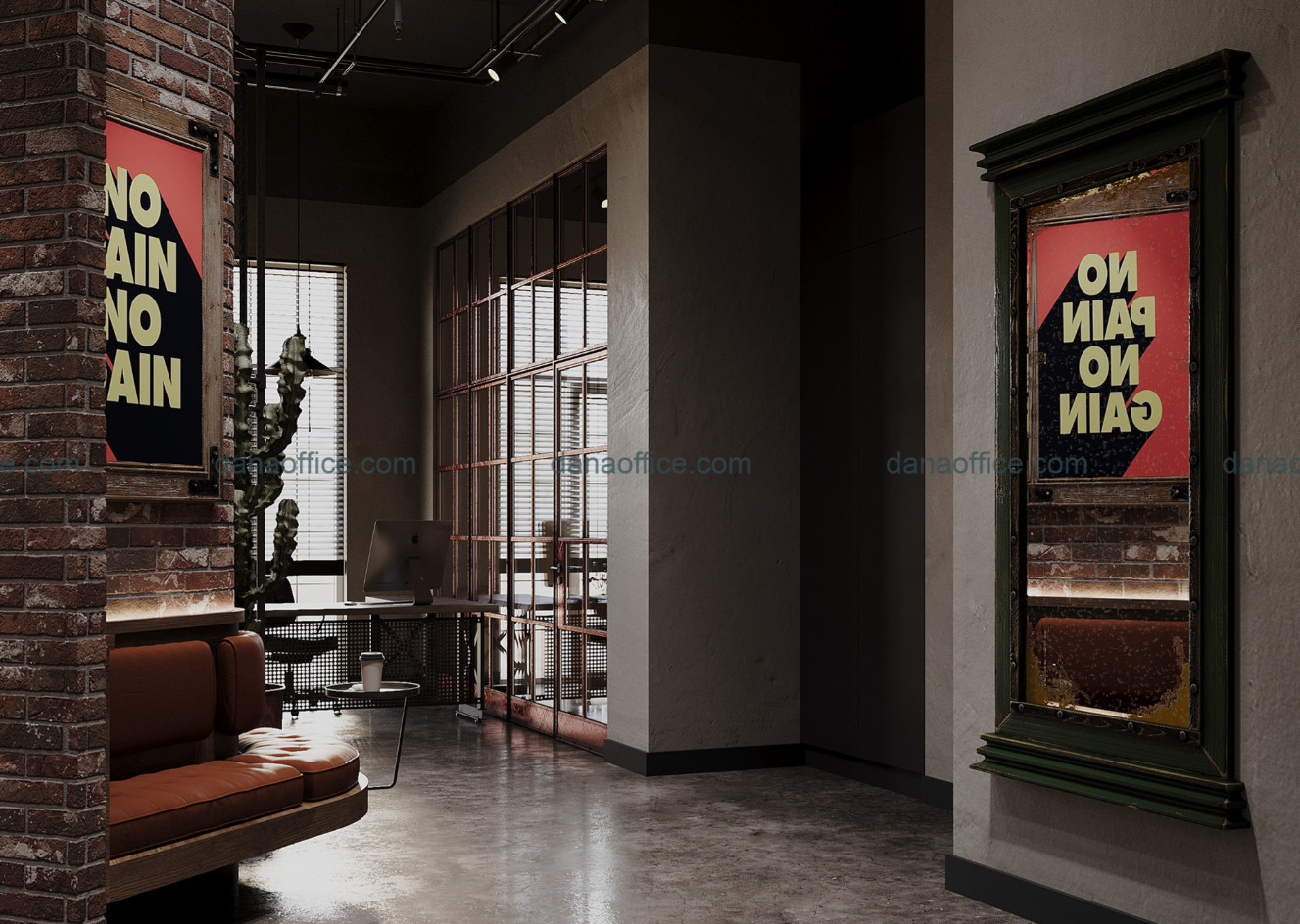 Không gian văn phòng thoáng mát