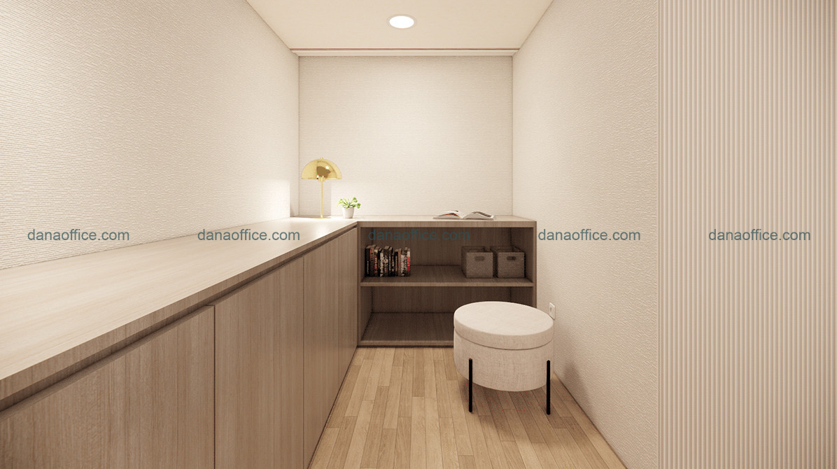 Thiết kế nội thất văn phòng phù hợp với không gian
