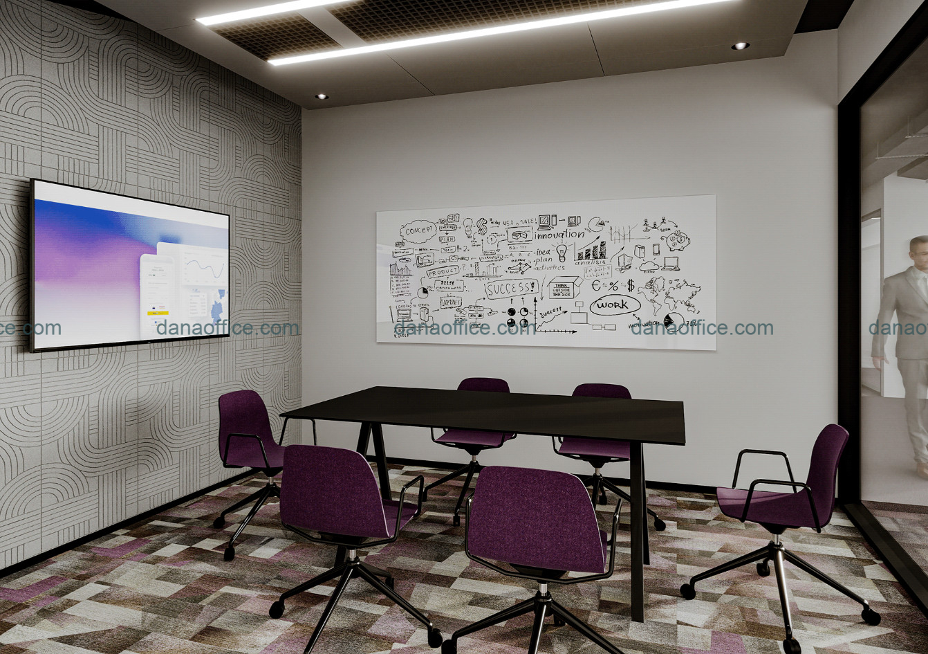 Thiết kế phòng họp diện tích nhỏ