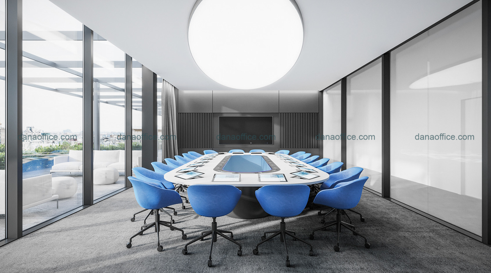 Thiết kế phòng họp hiện đại