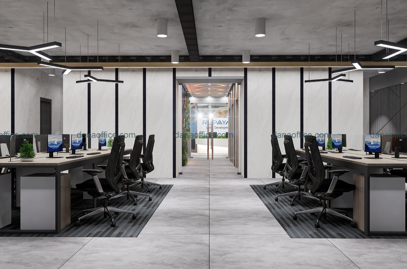 Thiết kế văn phòng 300m2 chuyên nghiệp tại Đà Nẵng