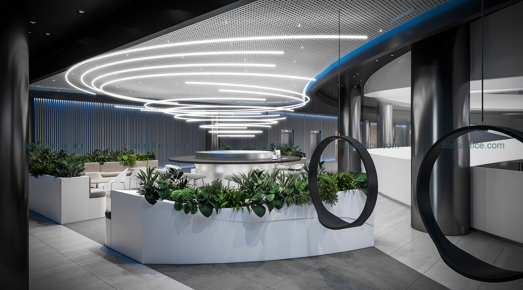 Thiết kế văn phòng cao cấp độc đáo