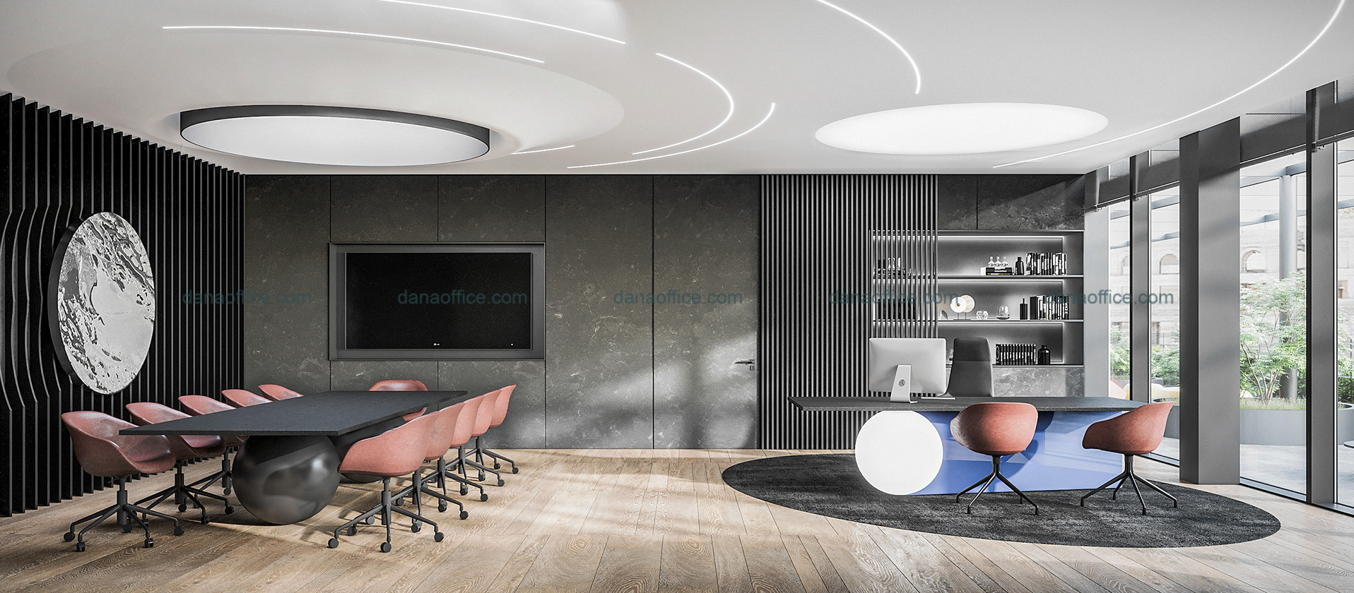 Bố trí không gian khoa học