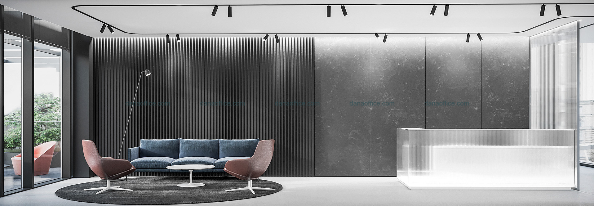 Thiết kế văn phòng sang trọng