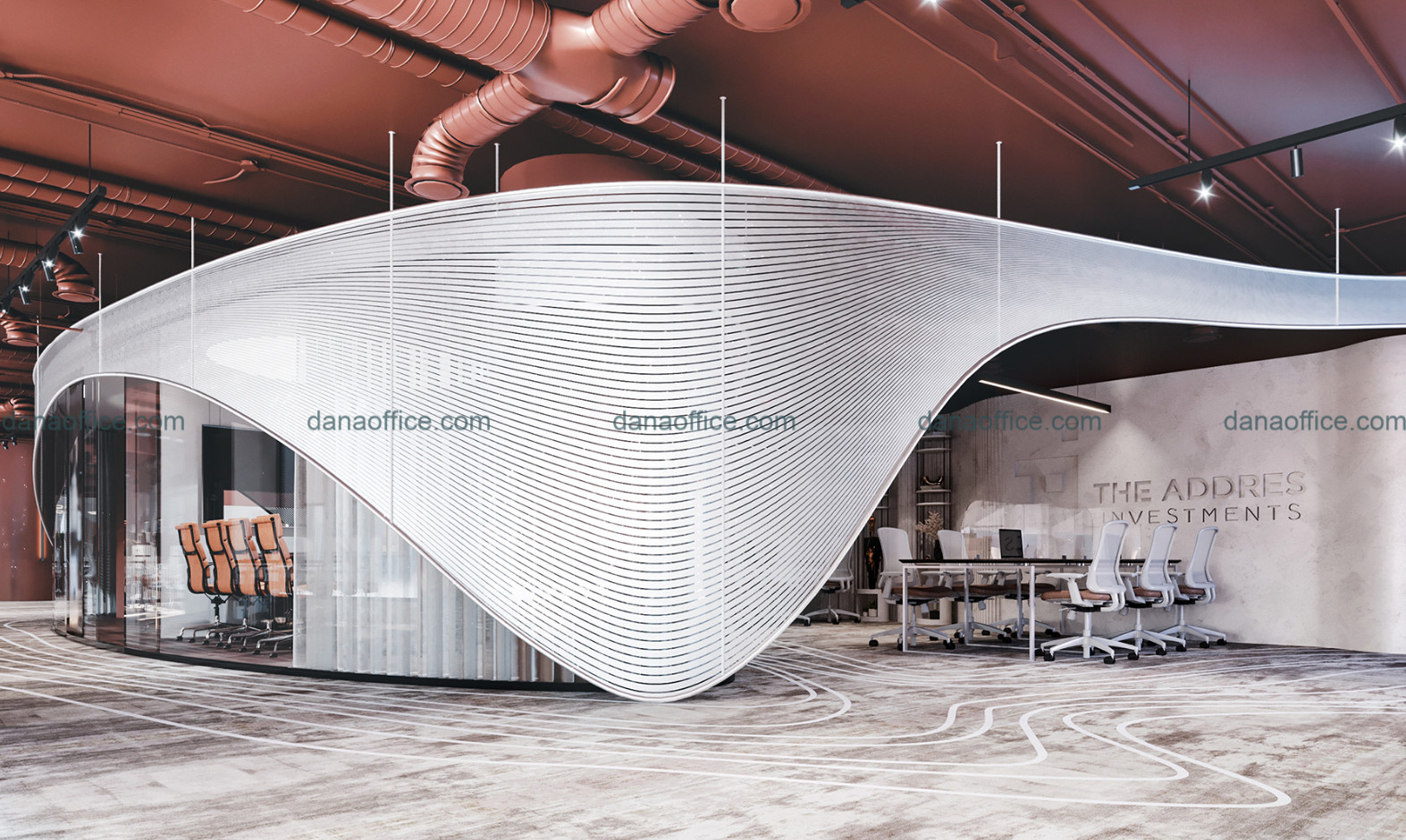 Áp dụng phối cảnh 3d trong thiết kế thi công văn phòng