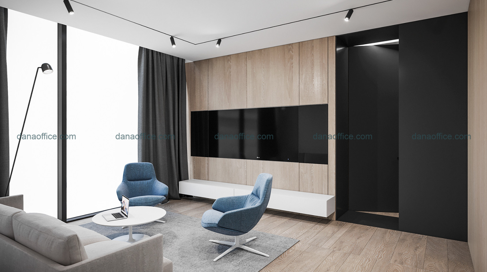 Thiết kế văn phòng tinh tế