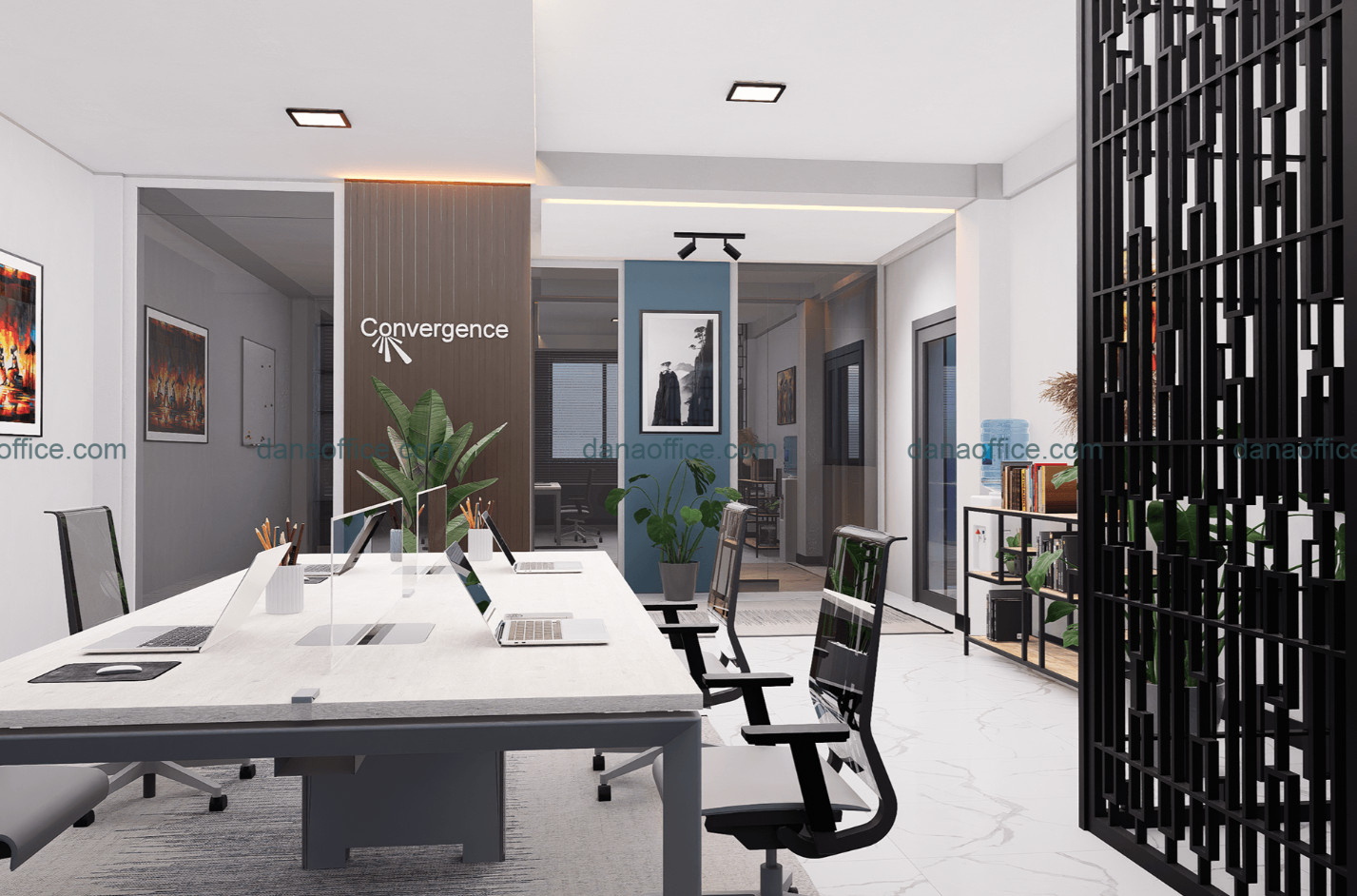 Phong cách thiết kế nhà ở văn phòng thịnh hành