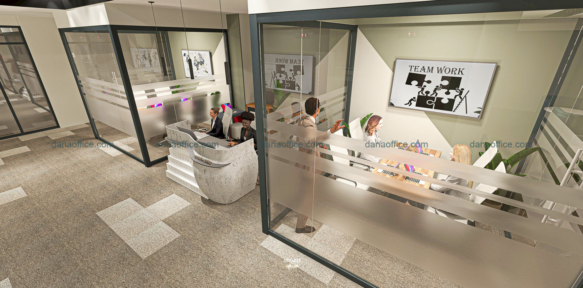 Thiết kế văn phòng đại diện tại Đà Nẵng