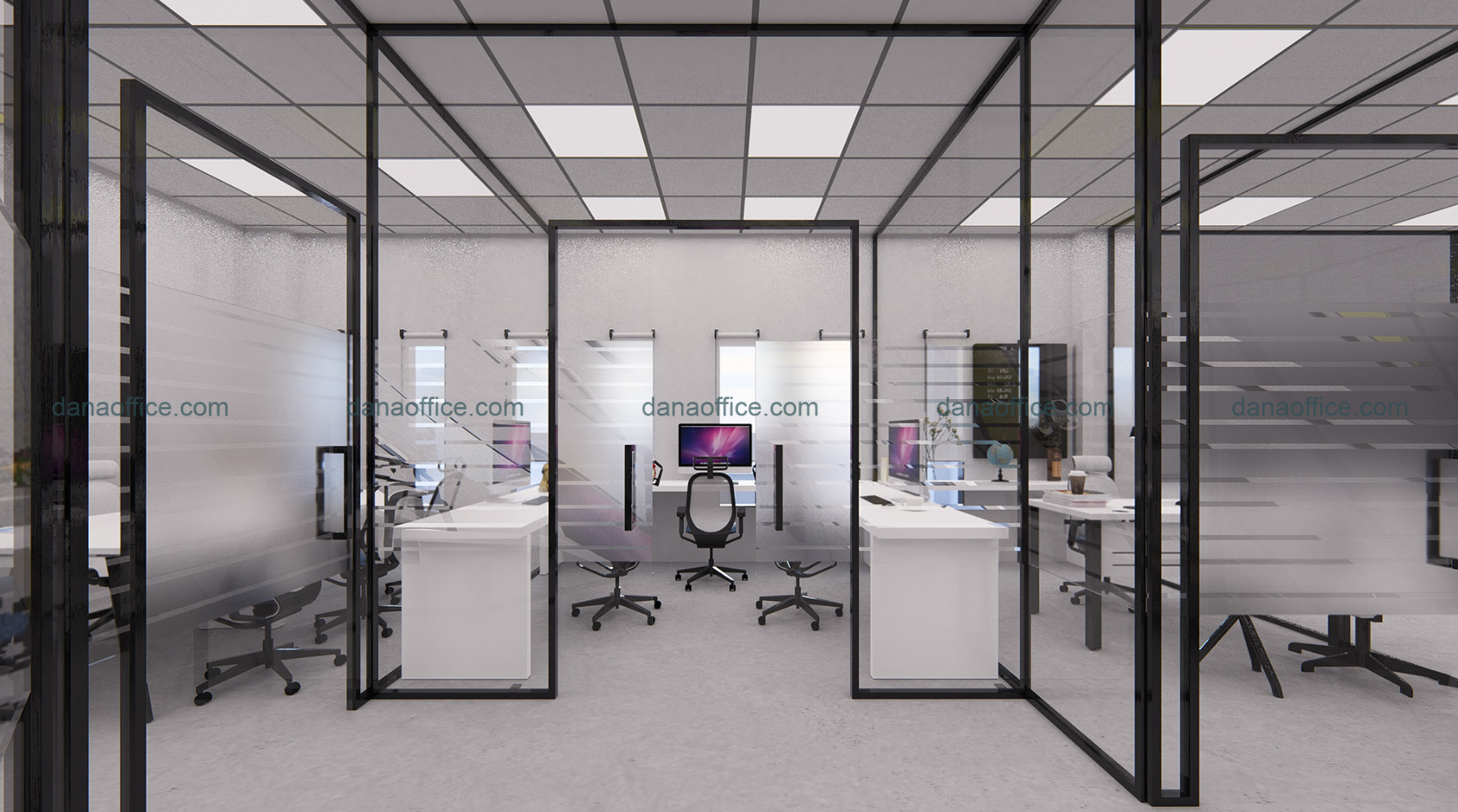 Bố trí không gian văn phòng khoa học