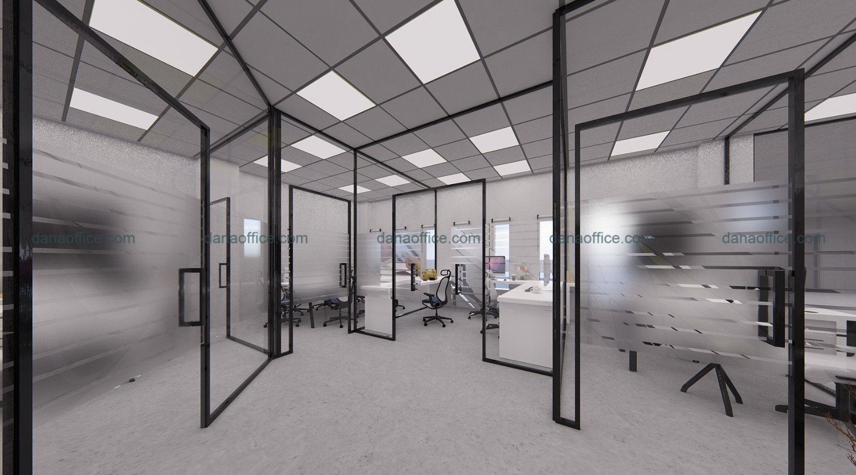 Thiết kế cửa kính tạo không gian mở