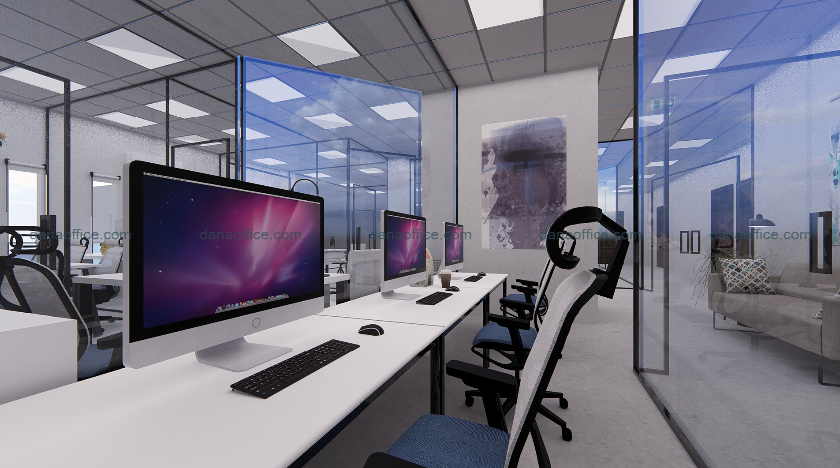 Thiết kế văn phòng đơn giản tại Đà Nẵng