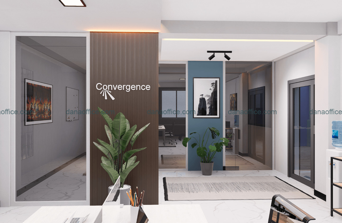 Chú trọng đến yếu tố phong thủy trong thiết kế nhà ở văn phòng