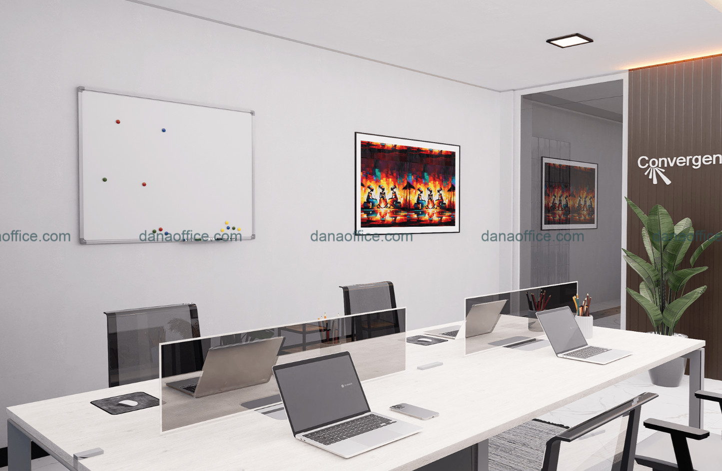 Thiết kế màu sắc nhẹ nhàng