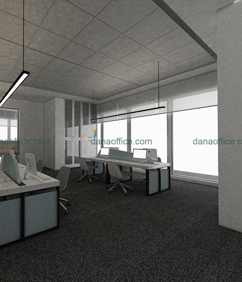 Thiết kế văn phòng tràn ngập ánh sáng tự nhiên