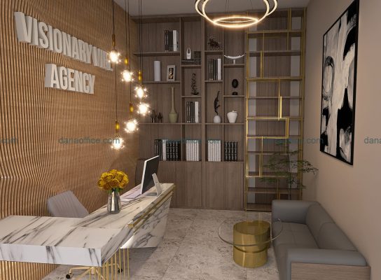 Thiết kế văn phòng làm việc tại nhà ở Đà Nẵng
