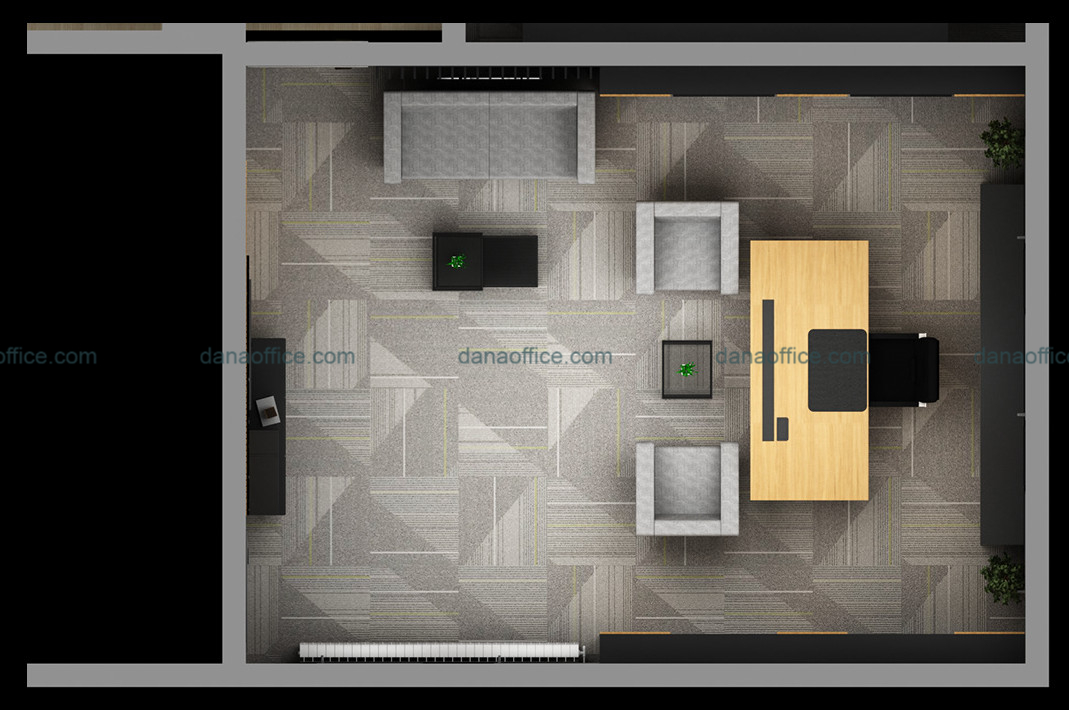 Bố trí không gian làm việc cho giám đốc