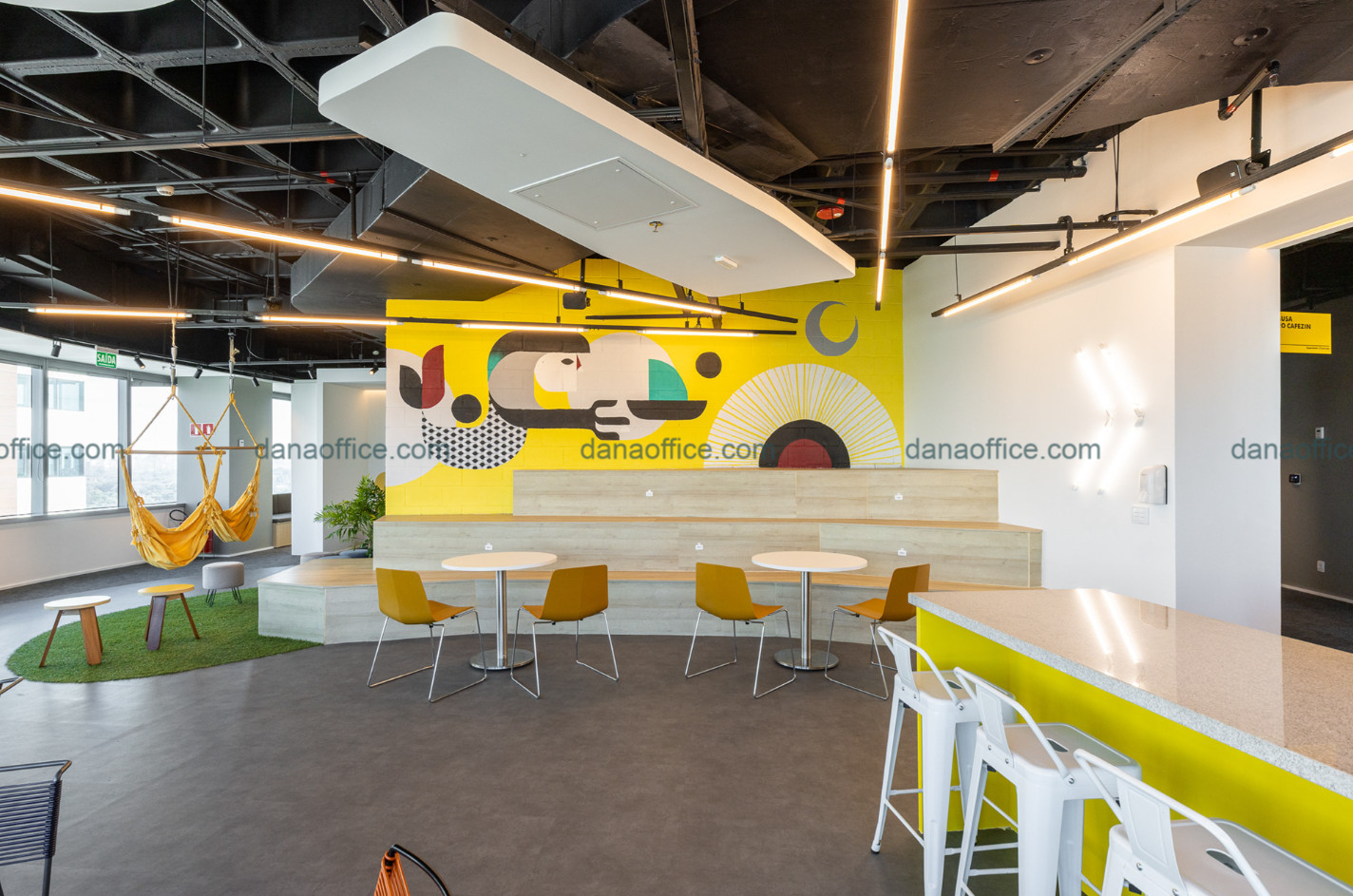 Thiết kế văn phòng hạng A ấn tượng