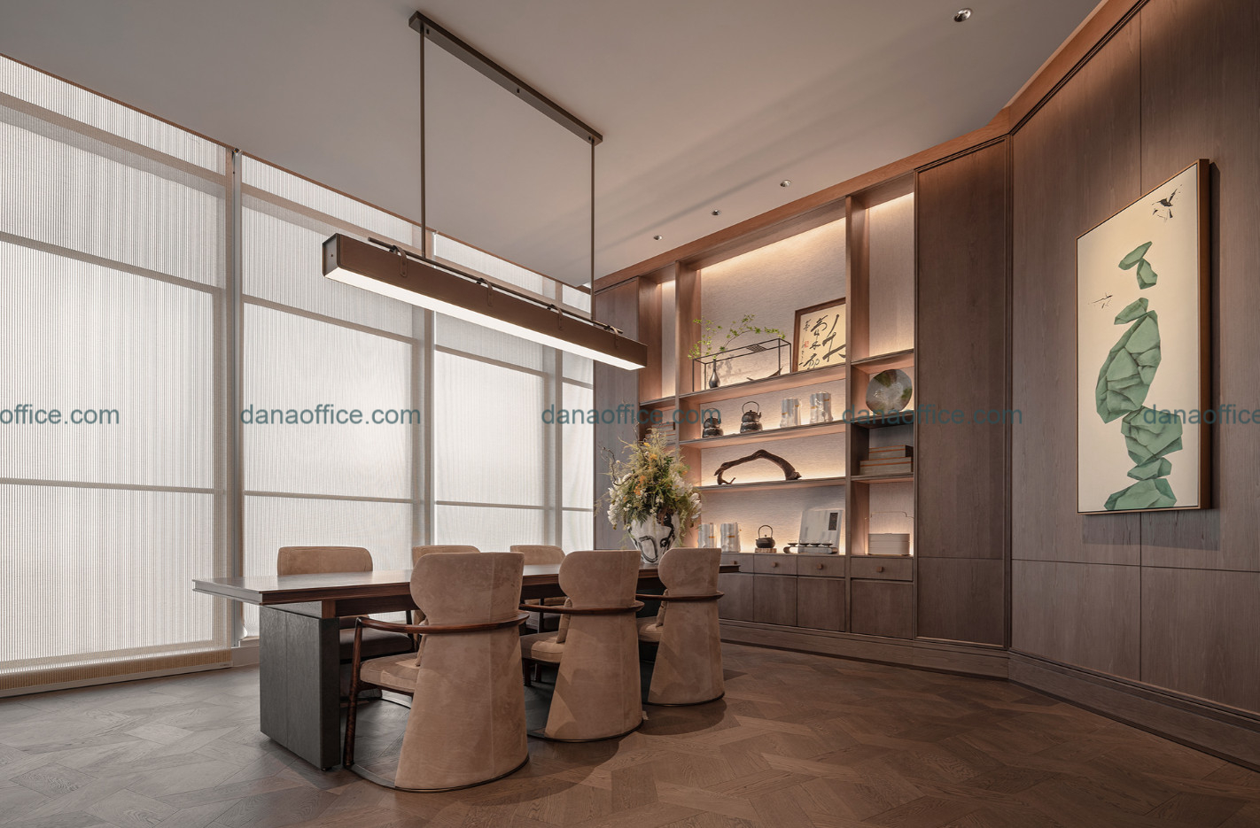 Thiết kế văn phòng cao tầng hiện đại
