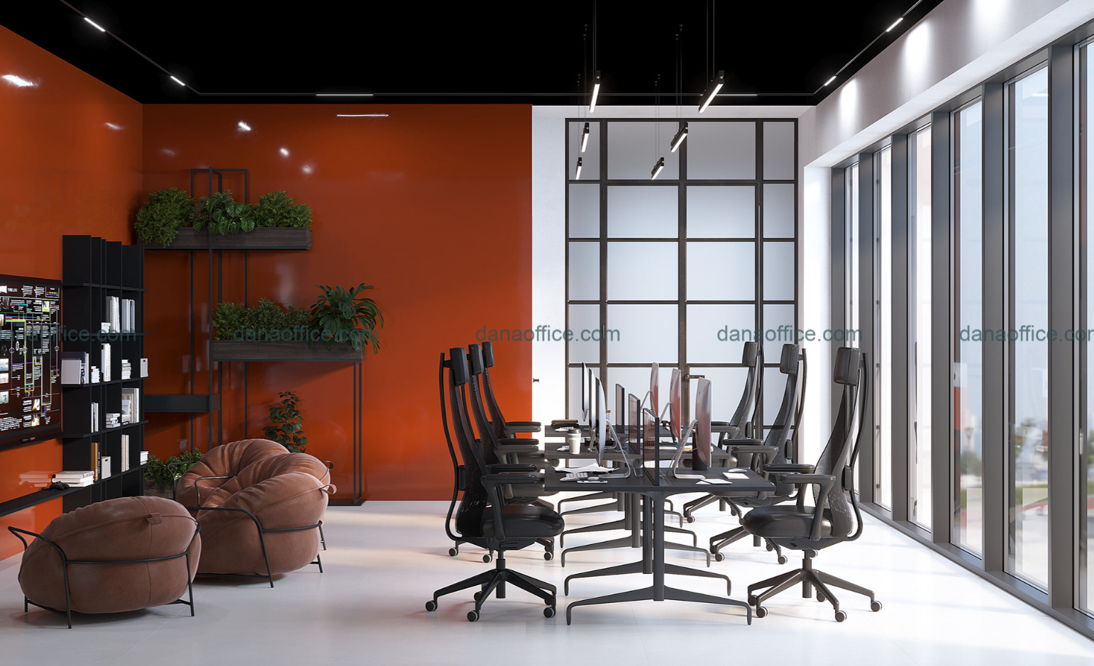 Thiết kế văn phòng không gian hẹp tại Đà Nẵng