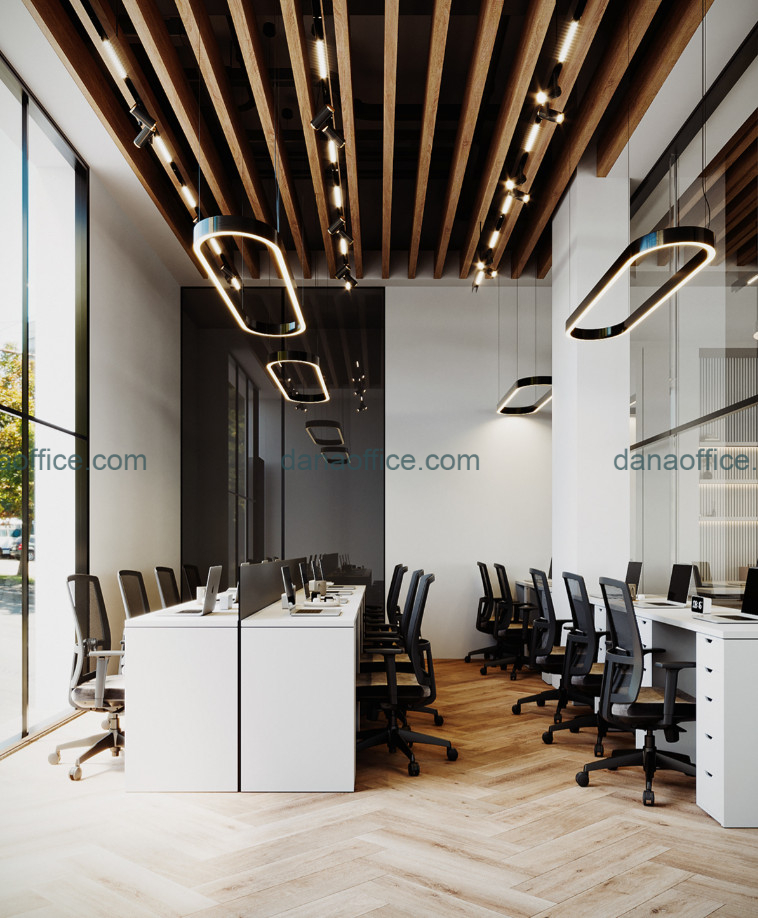 Thiết kế văn phòng hiện đại ấn tượng