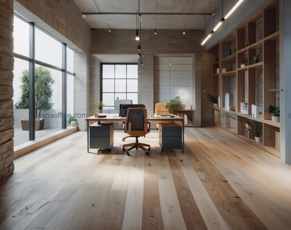 Không gian văn phòng tràn ngập ánh sáng tự nhiên