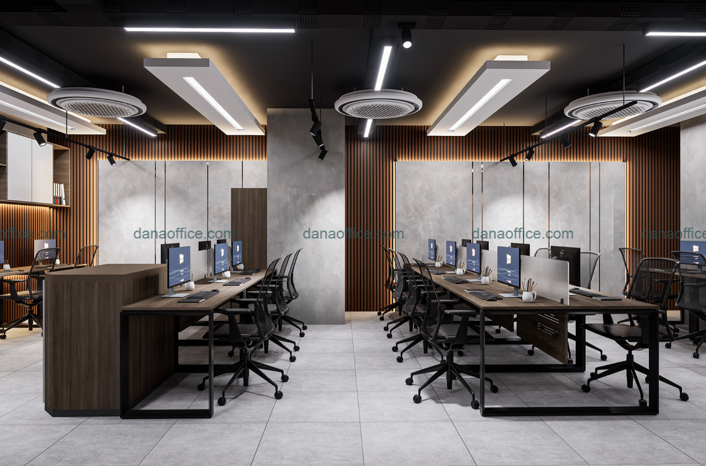 Thiết kế nội thất văn phòng hiện đại