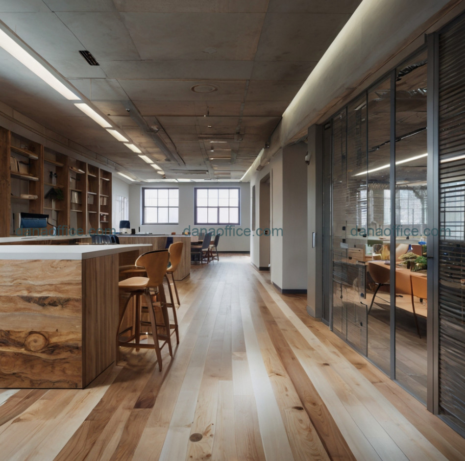 Thiết kế văn phòng cho thuê ấn tượng