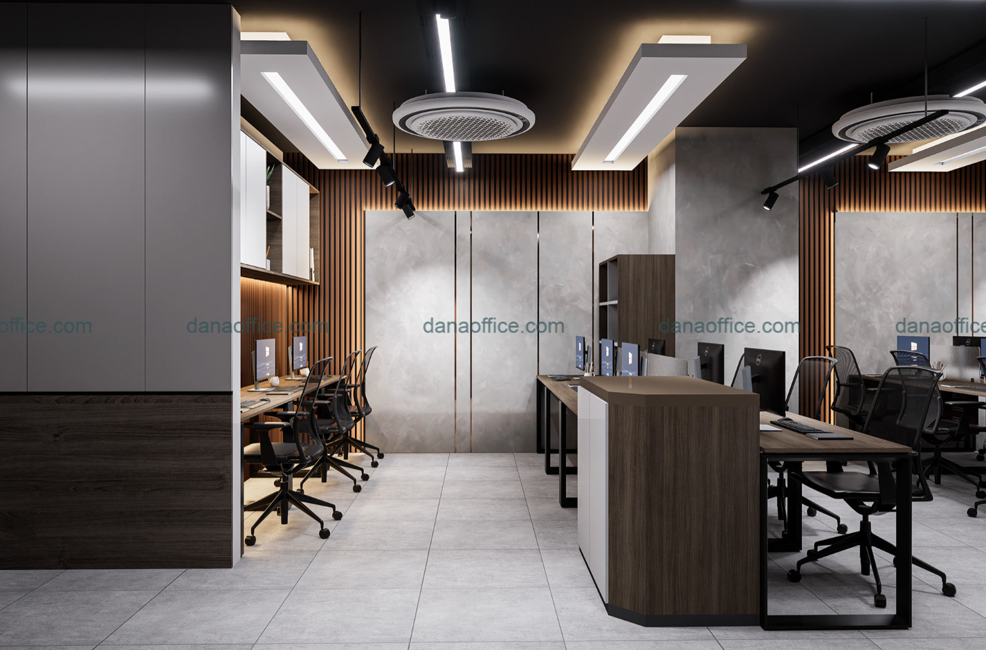 Thiết kế nội thất văn phòng đơn giản nhưng tinh tế