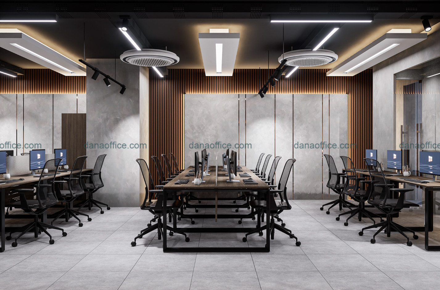 Thiết kế nội thất hài hòa với không gian